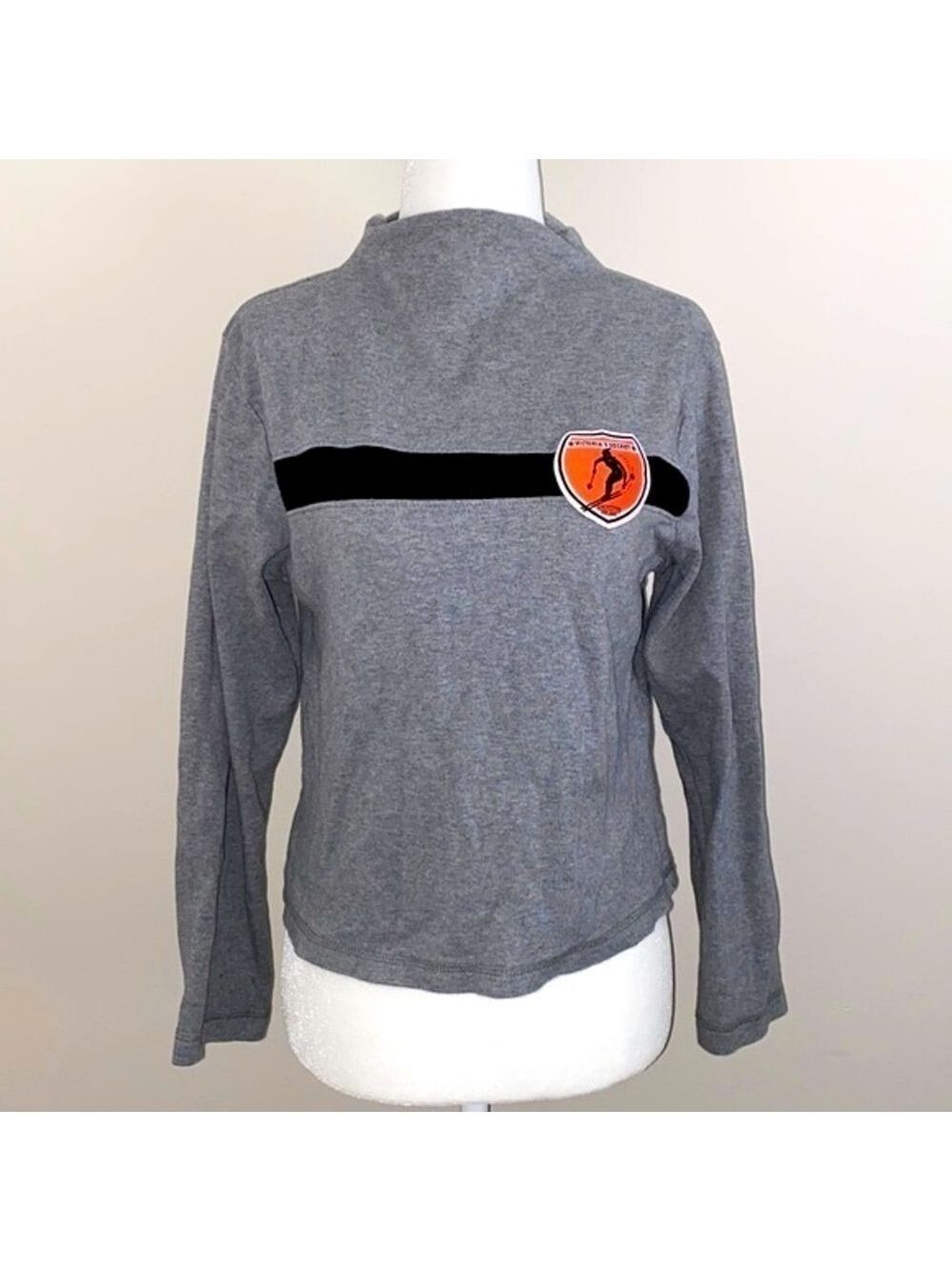 Vintage Victoria’s Secret mock neck long sleeve crop